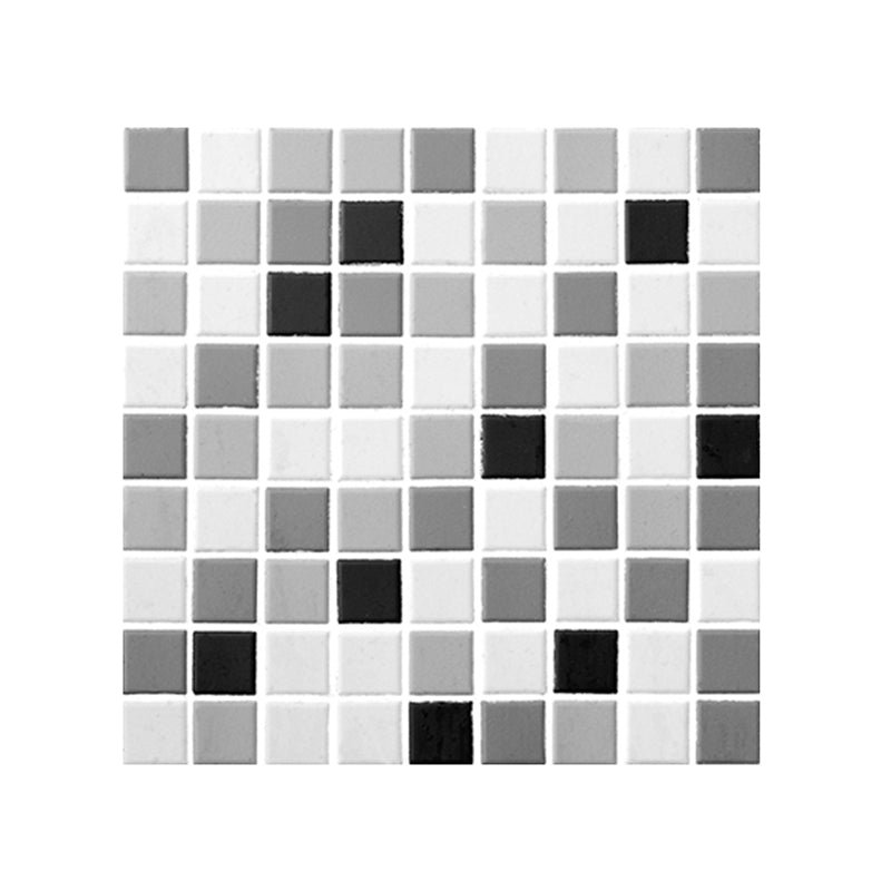 Avtoit | Tile Stripping & Gluing Square Mosaic PVC Stain Resistant Stripping and Gluing Plates for Shower 5 Pack