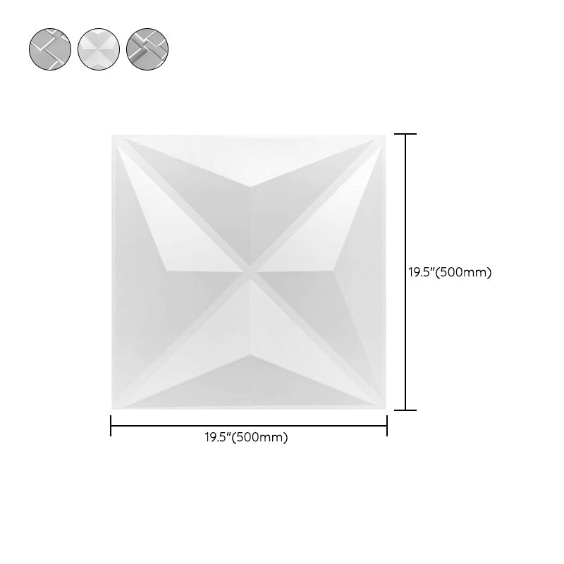 Avtoit | Modern square wall covering Peel and Stick geometric pattern wall covering