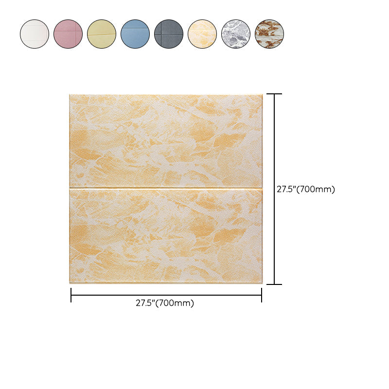 Avtoit | Glam Wall Covering Peel and Stick Texture Effect Design Square Wall Panel