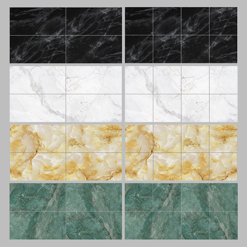 Avtoit | Peel and Stick Vinyl Floor Dark Gloss Vinyl Floor with Square Edge