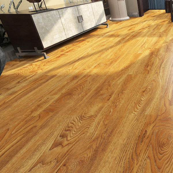 Avtoit | Brown Laminate Flooring Scratch Resistant Natural Oak Laminate with Click Lock