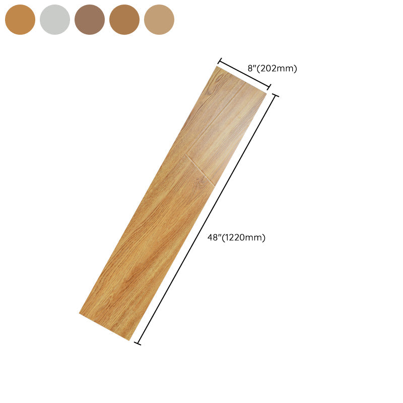 Avtoit | Brown Laminate Flooring Scratch Resistant Natural Oak Laminate with Click Lock