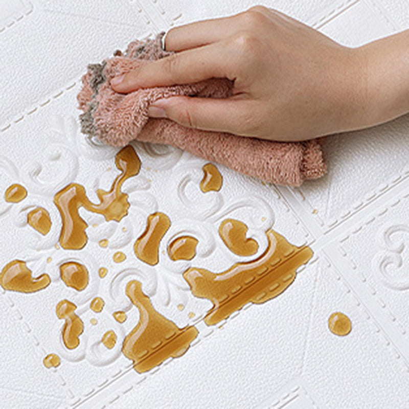 Avtoit | Modern Wall Panel Peel and Stick Texture Effect Design Square Wall Panel