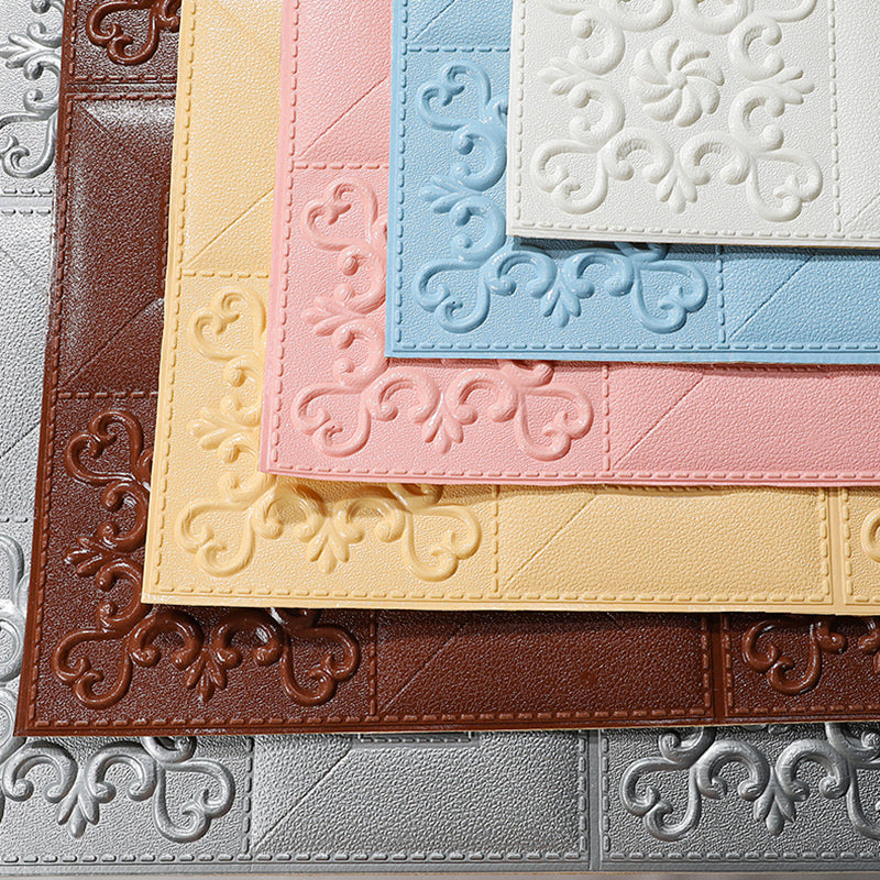 Avtoit | Modern Wall Panel Peel and Stick Texture Effect Design Square Wall Panel