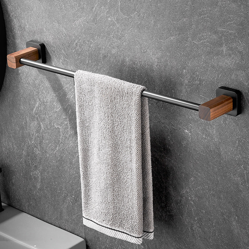 Avtoit | Modern black bathroom set bathroom shelf towel bar bathroom accessories set