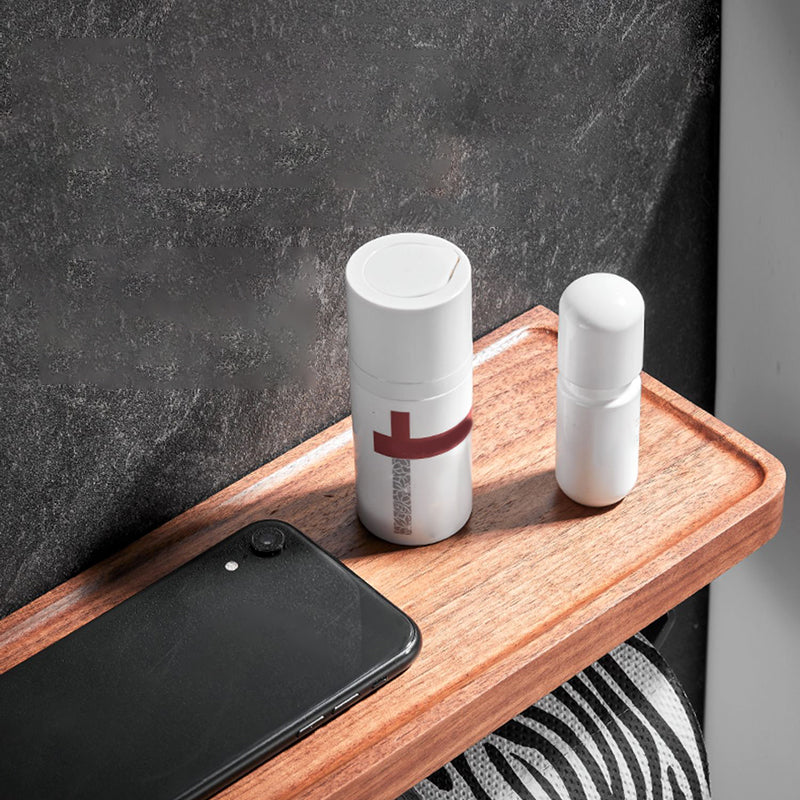 Avtoit | Modern black bathroom set bathroom shelf towel bar bathroom accessories set