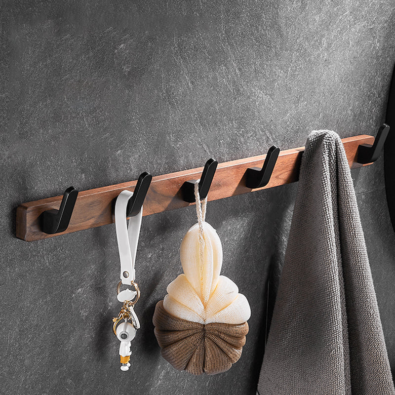 Avtoit | Modern black bathroom set bathroom shelf towel bar bathroom accessories set