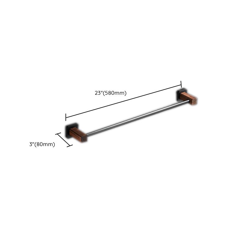 Avtoit | Modern black bathroom set bathroom shelf towel bar bathroom accessories set