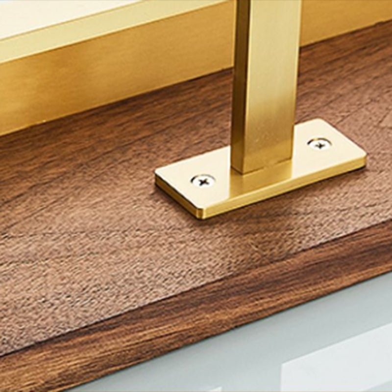 Avtoit | Modern Gold Bathroom Accessory Set Bathroom Shelf Paper Holder Bathroom Accessory Set