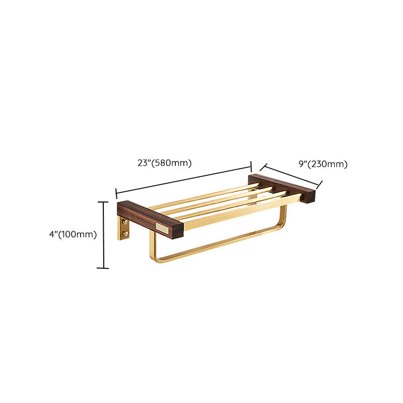 Avtoit | Modern Gold Bathroom Accessory Set Bathroom Shelf Paper Holder Bathroom Accessory Set