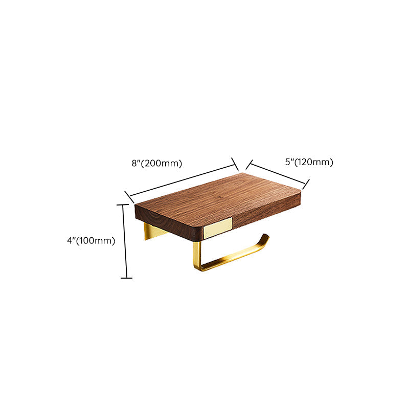 Avtoit | Modern Gold Bathroom Accessory Set Bathroom Shelf Paper Holder Bathroom Accessory Set