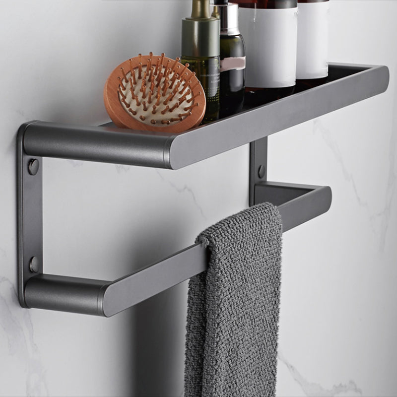 Avtoit | Modern Stainless Steel Towel Ring Bathroom Set Bathroom Shelf Bathroom Accessories Set