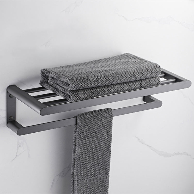 Avtoit | Modern Stainless Steel Towel Ring Bathroom Set Bathroom Shelf Bathroom Accessories Set