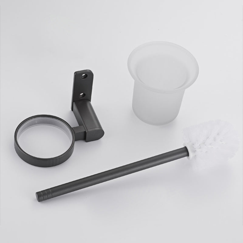 Avtoit | Modern Stainless Steel Towel Ring Bathroom Set Bathroom Shelf Bathroom Accessories Set