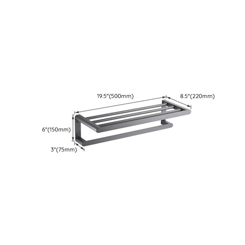 Avtoit | Modern Stainless Steel Towel Ring Bathroom Set Bathroom Shelf Bathroom Accessories Set