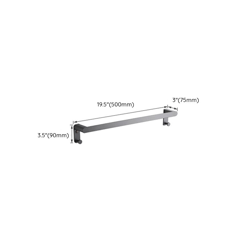 Avtoit | Modern Stainless Steel Towel Ring Bathroom Set Bathroom Shelf Bathroom Accessories Set