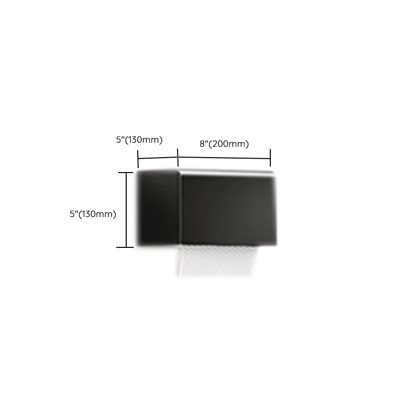 Avtoit | Modern Bathroom Set Matte Black Bathroom Shelf Towel Holder Bathroom Accessories Set