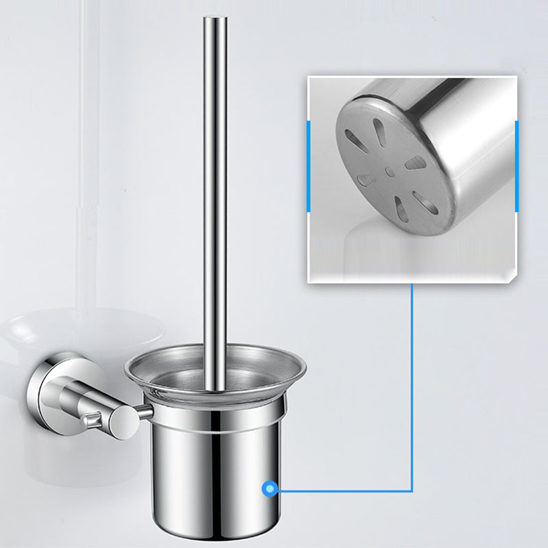 Avtoit | Modern Stainless Steel Bathroom Set Paper Holder Bathroom Shelf Bathroom Accessories
