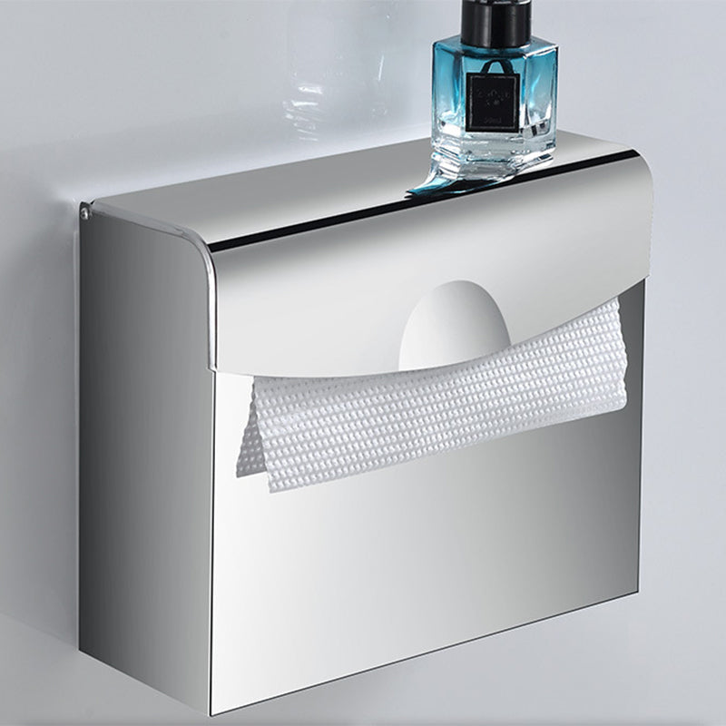 Avtoit | Modern Stainless Steel Bathroom Set Paper Holder Bathroom Shelf Bathroom Accessories