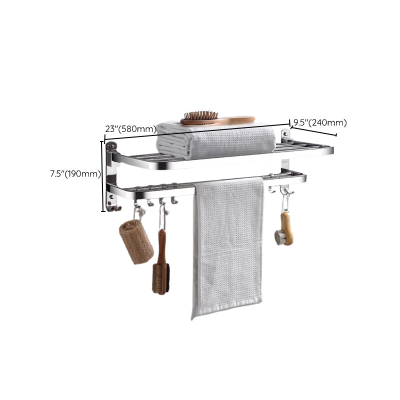 Avtoit | Modern Stainless Steel Bathroom Set Paper Holder Bathroom Shelf Bathroom Accessories