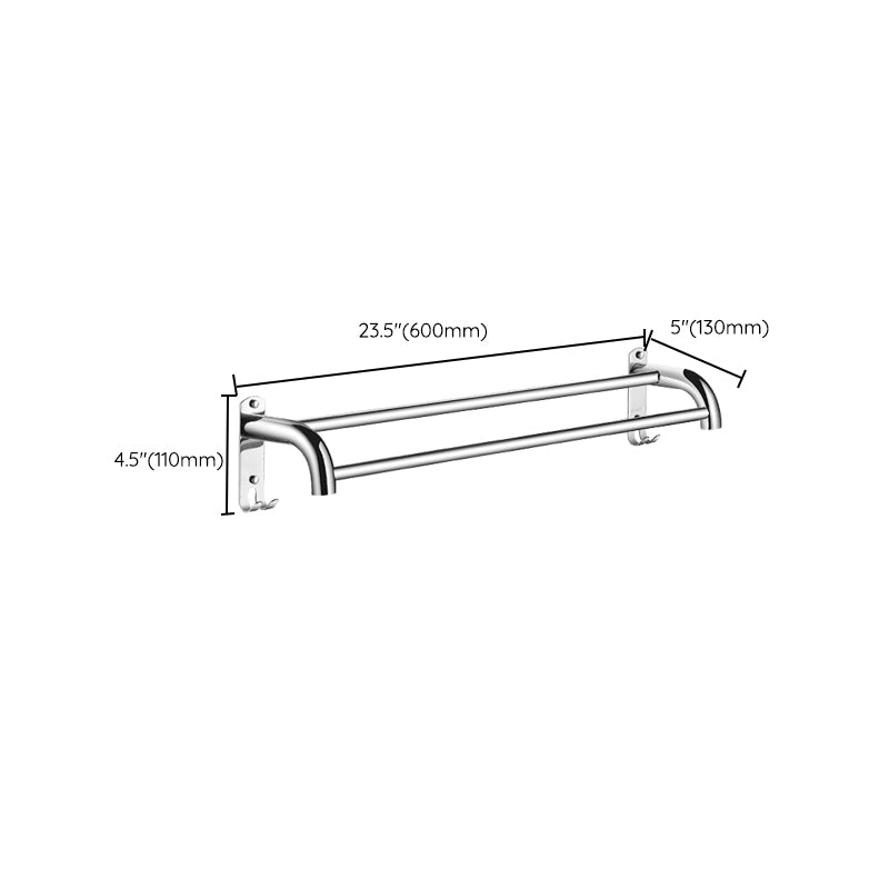 Avtoit | Modern Stainless Steel Bathroom Set Paper Holder Bathroom Shelf Bathroom Accessories