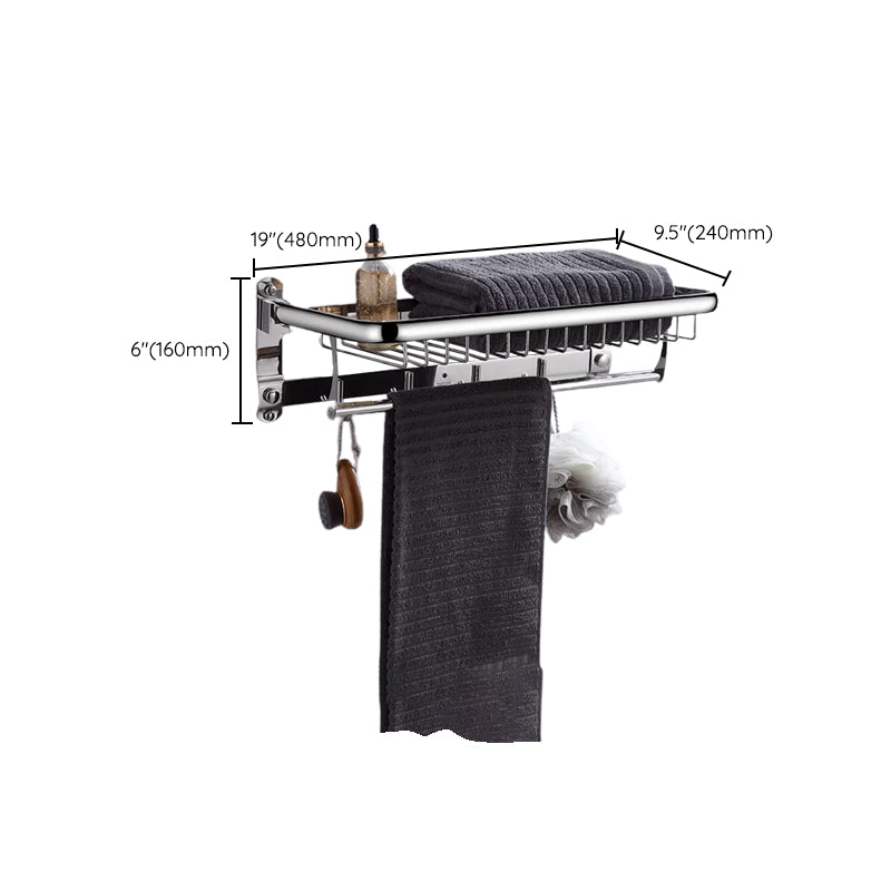 Avtoit | Modern Stainless Steel Bathroom Set Paper Holder Bathroom Shelf Bathroom Accessories