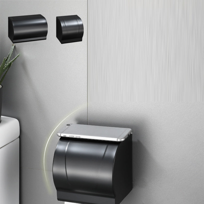 Avtoit | Modern Bathroom Accessory Set Black Soap Dish Bath Shelf Bathroom Set