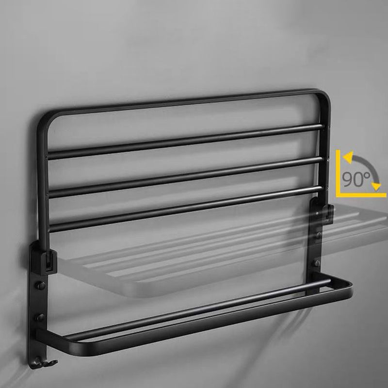 Avtoit | Modern Bathroom Accessory Set Black Soap Dish Bath Shelf Bathroom Set