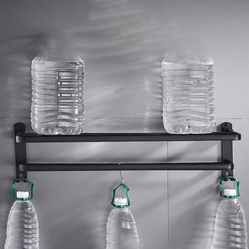 Avtoit | Modern Bathroom Accessory Set Black Soap Dish Bath Shelf Bathroom Set