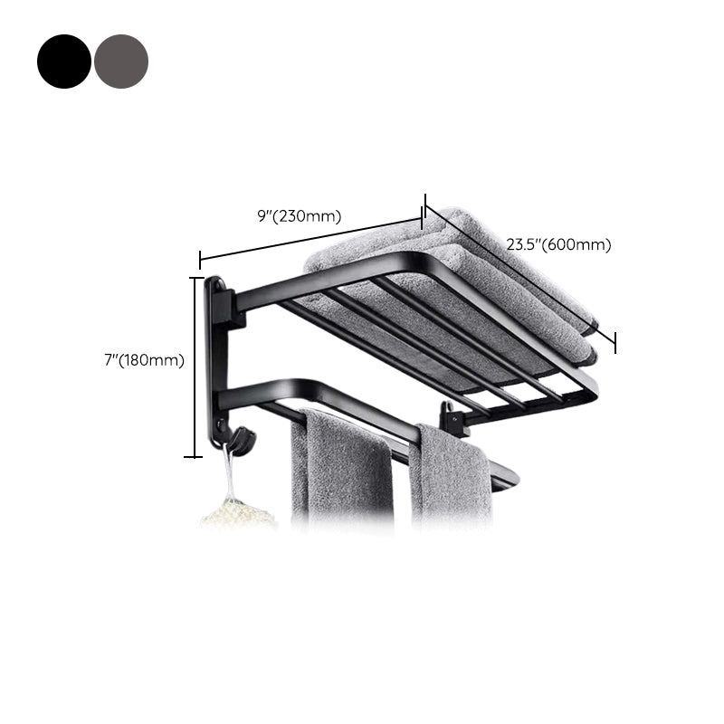 Avtoit | Modern Bathroom Accessory Set Black Soap Dish Bath Shelf Bathroom Set