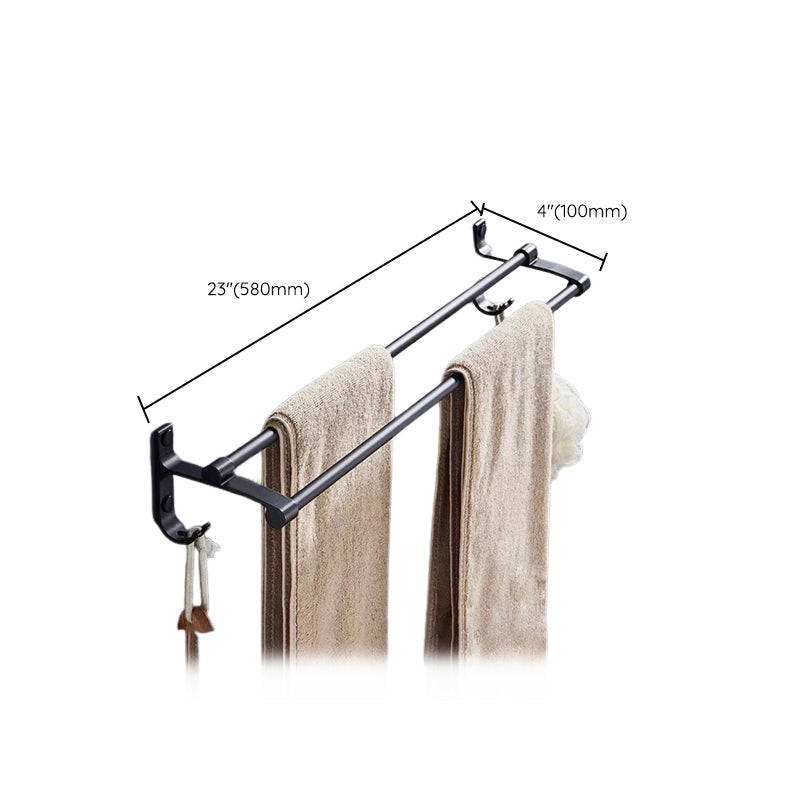 Avtoit | Modern Bathroom Accessory Set Black Soap Dish Bath Shelf Bathroom Set
