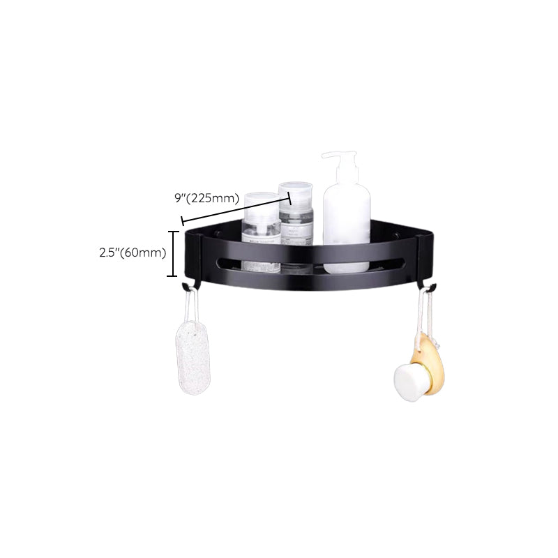 Avtoit | Modern Bathroom Accessory Set Black Soap Dish Bath Shelf Bathroom Set