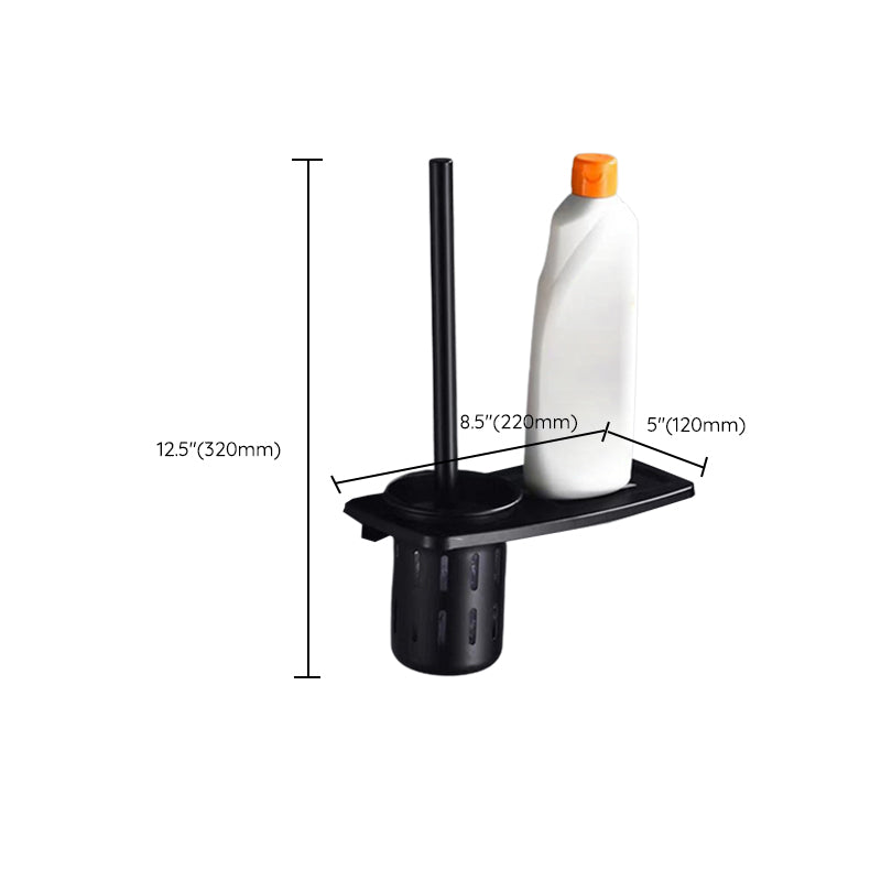 Avtoit | Modern Bathroom Accessory Set Black Soap Dish Bath Shelf Bathroom Set