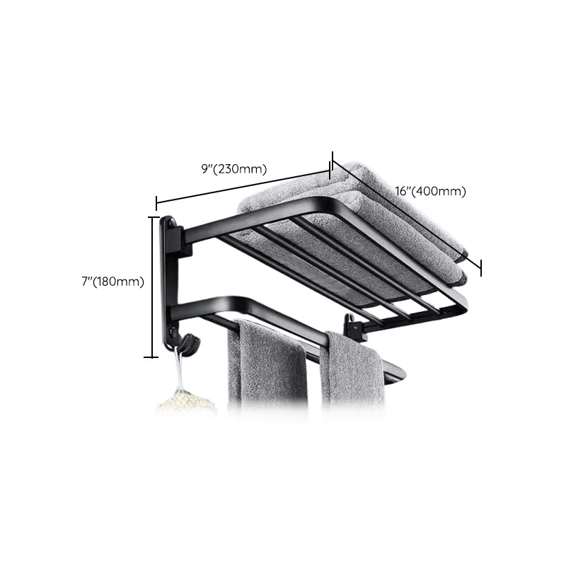Avtoit | Modern Bathroom Accessory Set Black Soap Dish Bath Shelf Bathroom Set
