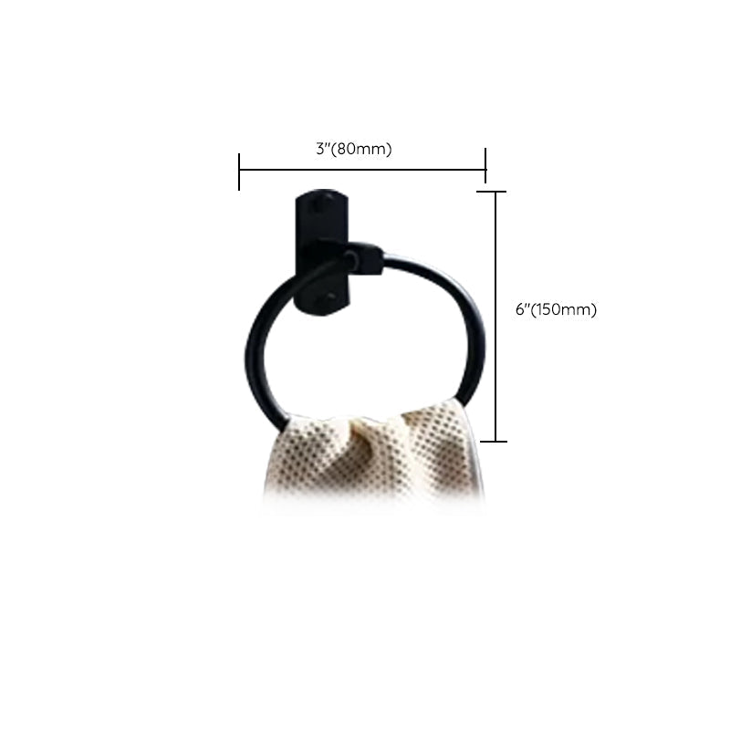 Avtoit | Modern Bathroom Accessory Set Black Soap Dish Bath Shelf Bathroom Set