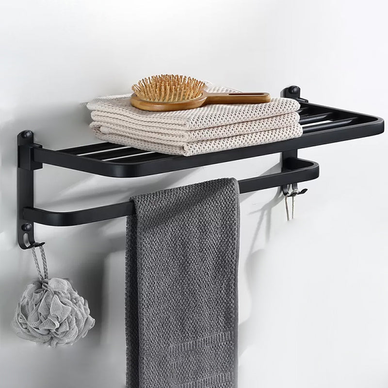 Avtoit | Modern Bathroom Accessories Black Paper Holder Bathroom Shelf Bathroom Accessory Set
