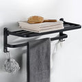 Avtoit | Modern Bathroom Accessories Black Paper Holder Bathroom Shelf Bathroom Accessory Set