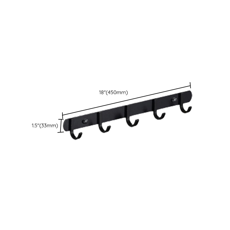 Avtoit | Modern Bathroom Accessories Black Paper Holder Bathroom Shelf Bathroom Accessory Set