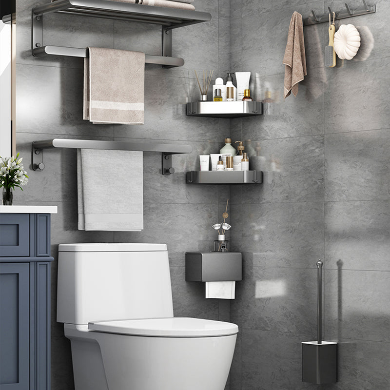 Avtoit | Matte Gray Bathroom Hardware Set Modern Bathroom Accessories Set