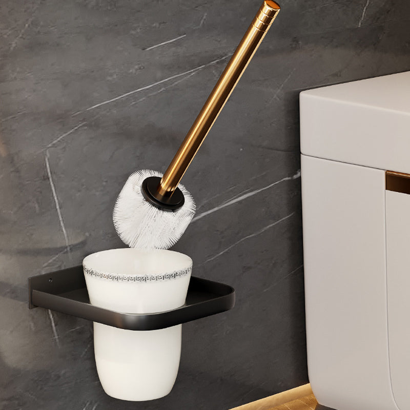 Avtoit | Traditional Black Aluminum Bathroom Fittings Set Bathroom Accessories Kit
