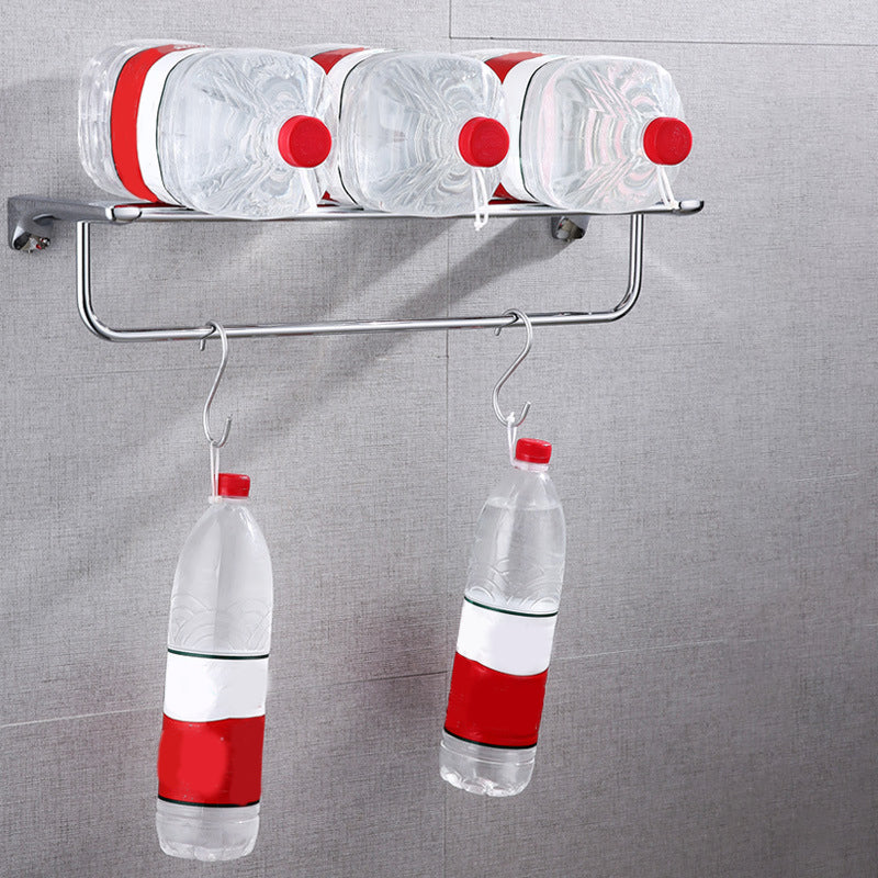 Avtoit | Modern Bathroom Hardware Paper Holder Bathroom Shelf Silver Bathroom Accessory Set