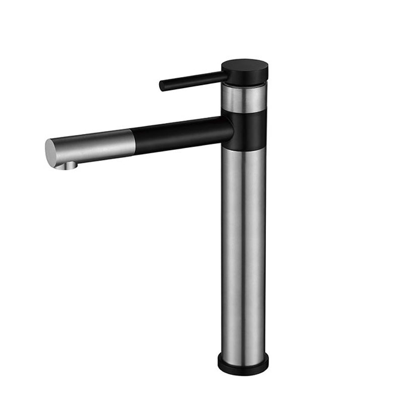 Avtoit | Modern Vessel Sink Faucet Stainless Steel Single Handle Low Arc Pull Down Vessel Faucet
