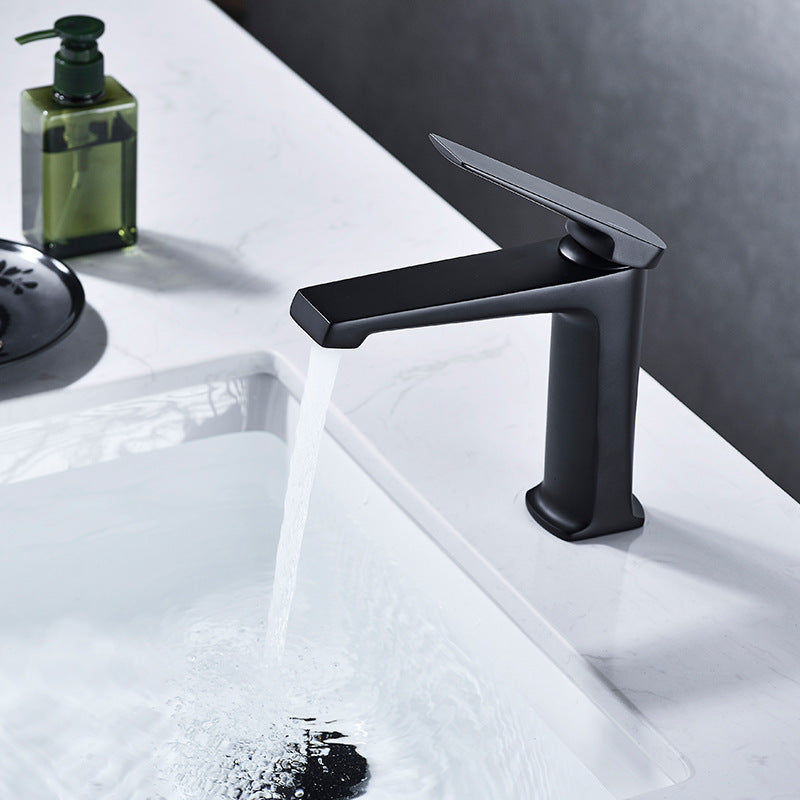 Avtoit | Modern centerset bathroom faucet Solid color copper faucet for the bathroom