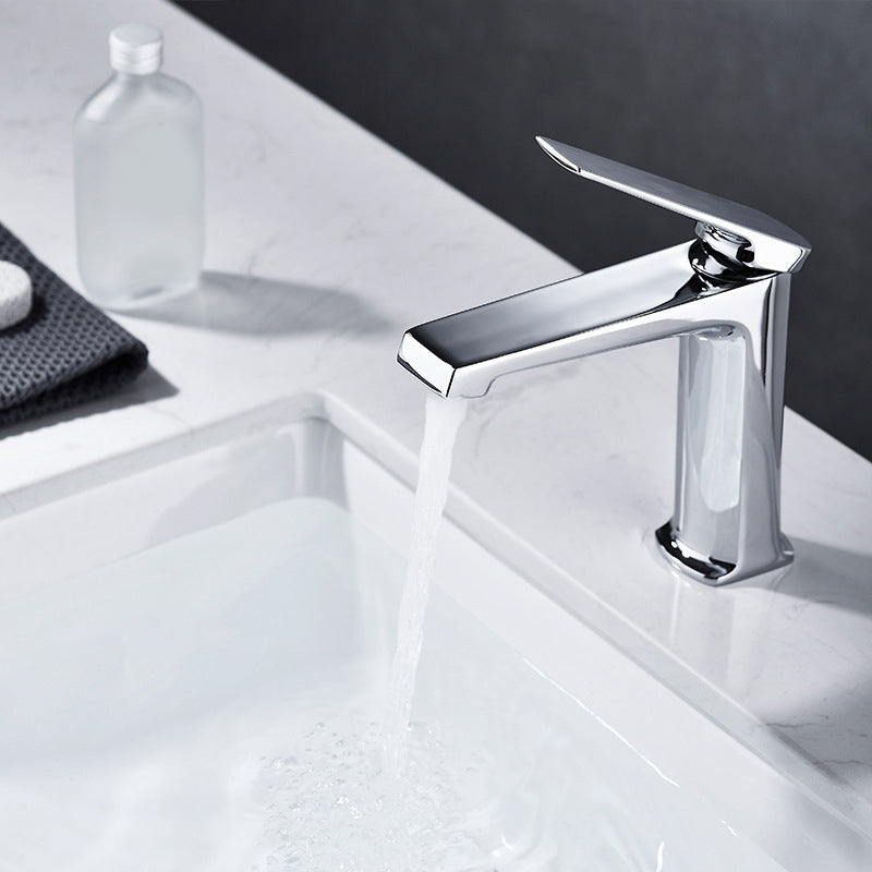 Avtoit | Modern centerset bathroom faucet Solid color copper faucet for the bathroom