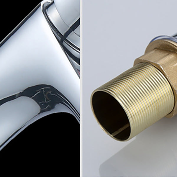 Avtoit | Modern Sink Faucet Monochrome Brass Sink Faucet for the Bathroom