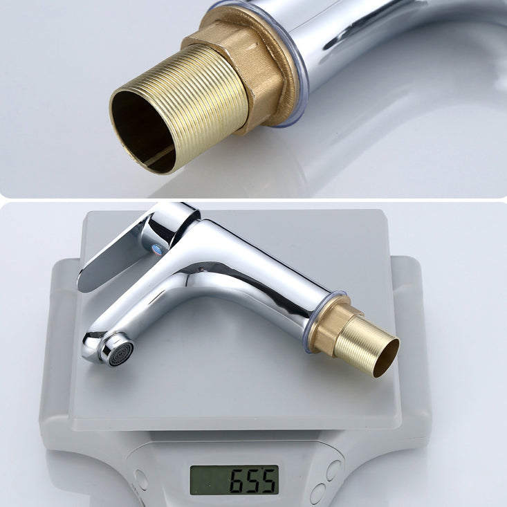 Avtoit | Modern Sink Faucet Monochrome Brass Sink Faucet for the Bathroom