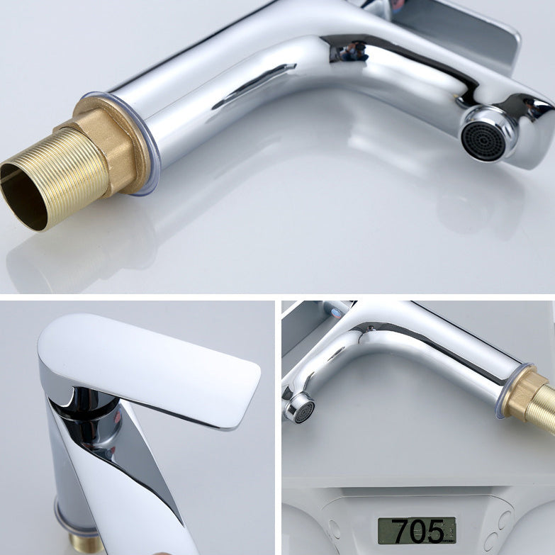 Avtoit | Modern Sink Faucet Monochrome Brass Sink Faucet for the Bathroom