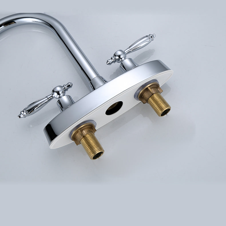 Avtoit | High arch conversion faucet two-handle brass sink faucet for the bathroom