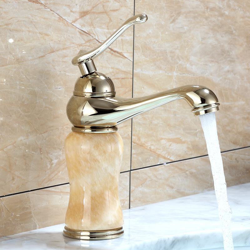 Avtoit | Luxury Vessel Faucet Brass Lever Handles Low Arc Sink Faucet