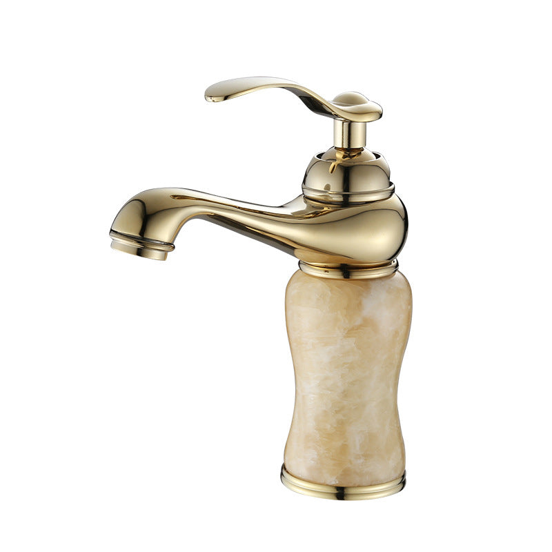 Avtoit | Luxury Vessel Faucet Brass Lever Handles Low Arc Sink Faucet